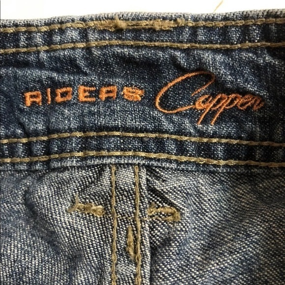 Riders Shorts Copper Women’s Size 13/14 M‎ Button Fly Zip Jean Shorts - Picture 7 of 10